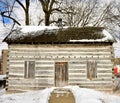 Nicholas MeyerÃ¢â¬â¢s LogCabin Royalty Free Stock Photo